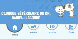 Site Internet de la Clinique veterinaire du Dr. Daniel Lacombe
